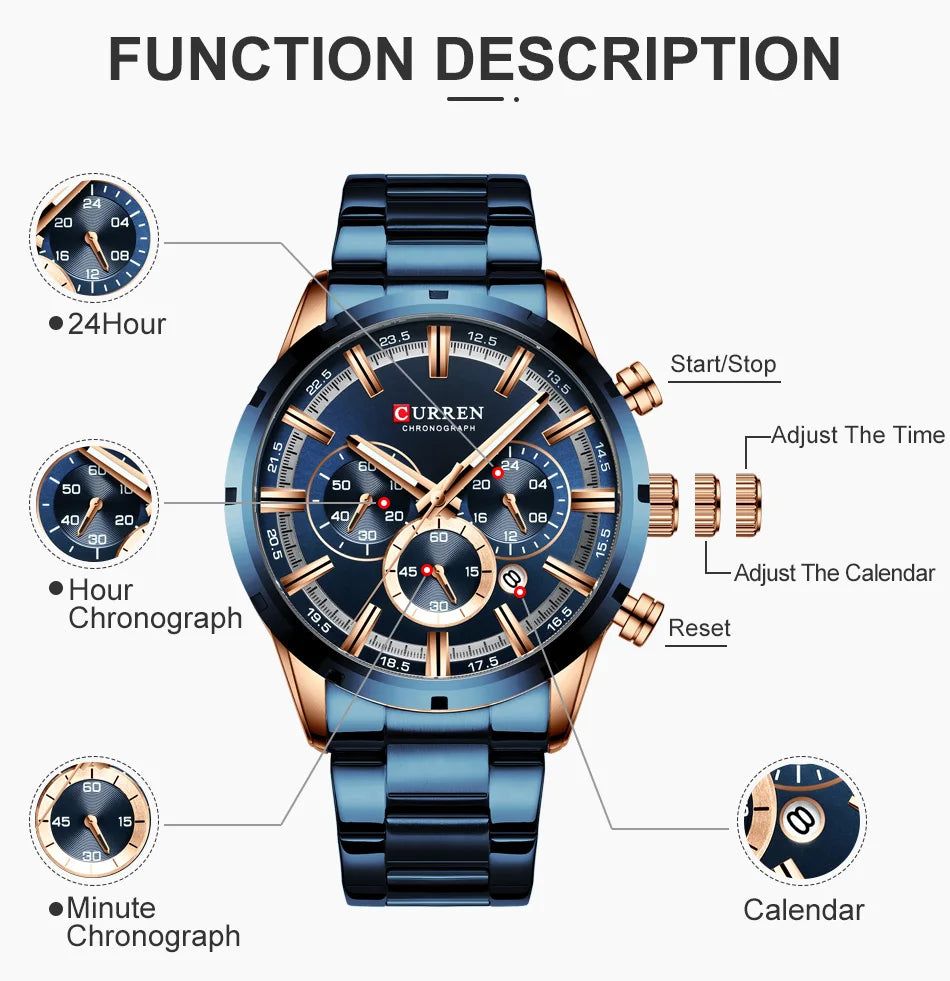 CURREN Men Watch