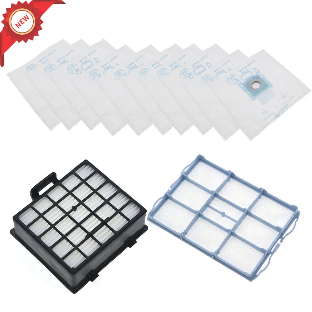 BOSCH VACUUMER Dust bags Motor Filter HEPA Filter For Bosch BSGL VSZ BSD BSA Vacuum Cleaner, Type G bags GL-30 Pro GL-40 BGL8508 GL 30