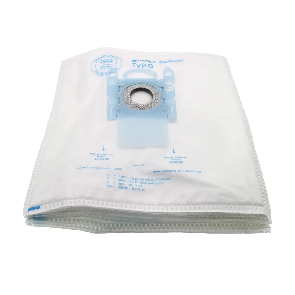 BOSCH VACUUMER Cloth Dust Filter Bag,Vacuum Cleaner Spare Parts Accessories for Bosch & Siemens BSG7 BSG6 BSGL3126GB GL30 Type G