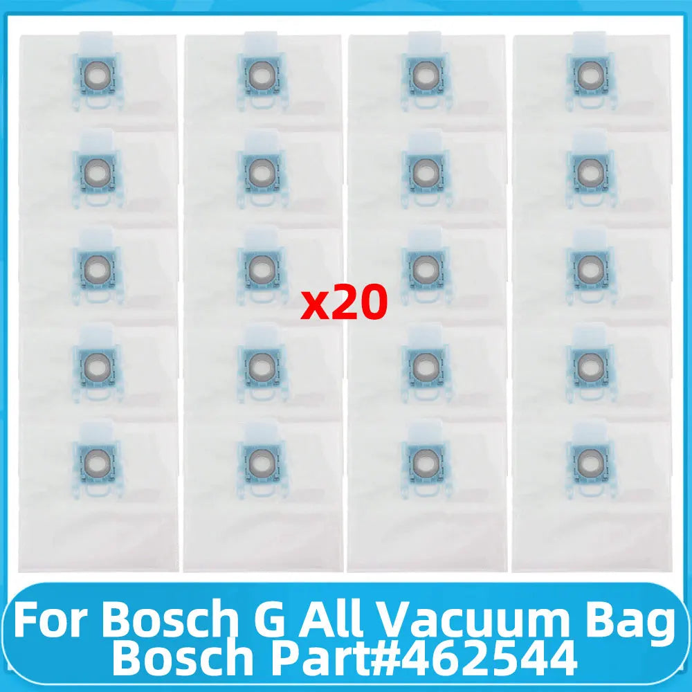 Bosch Vacuum Cleaner Bags Power Protect Type G ALL BBZ41FGALL, Suitable for All Current Series Bosch Part#462544