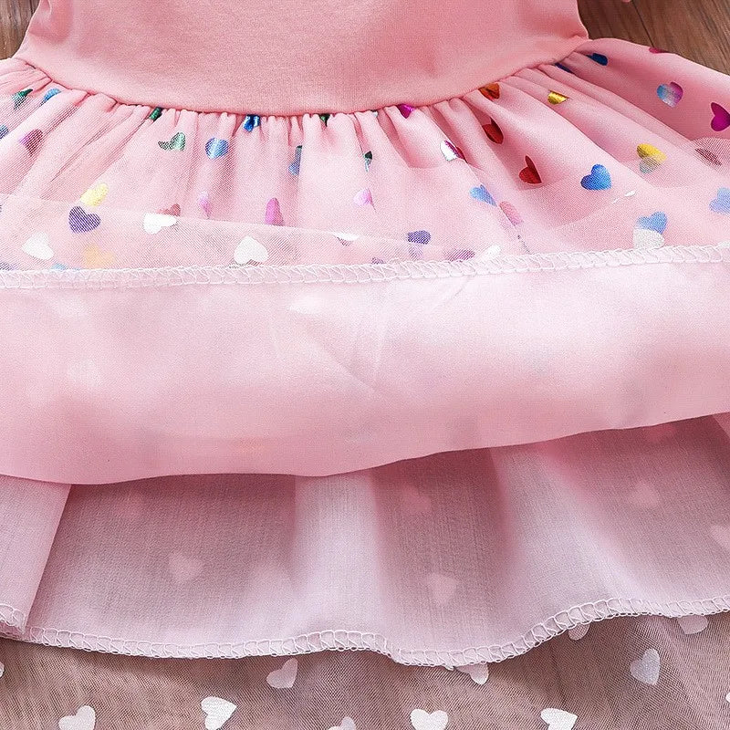 Girls Dress Cartoon Unicorn
