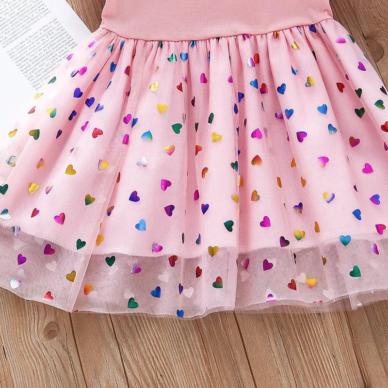 Girls Dress Cartoon Unicorn