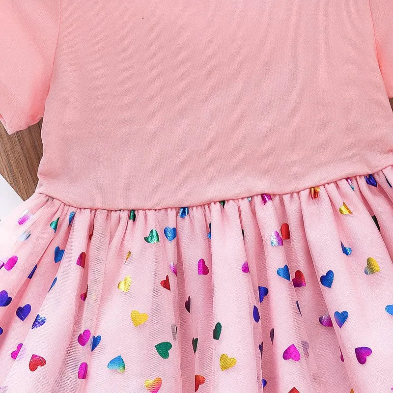 Girls Dress Cartoon Unicorn